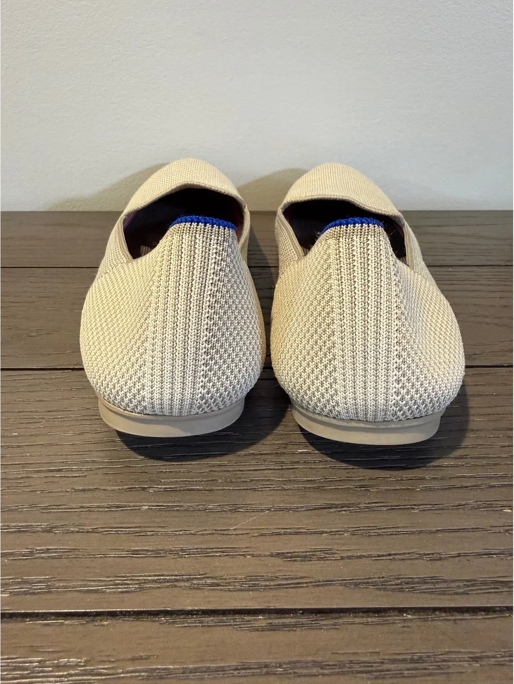Rothy's Women's Size 9 Cream Slip-On Flats
